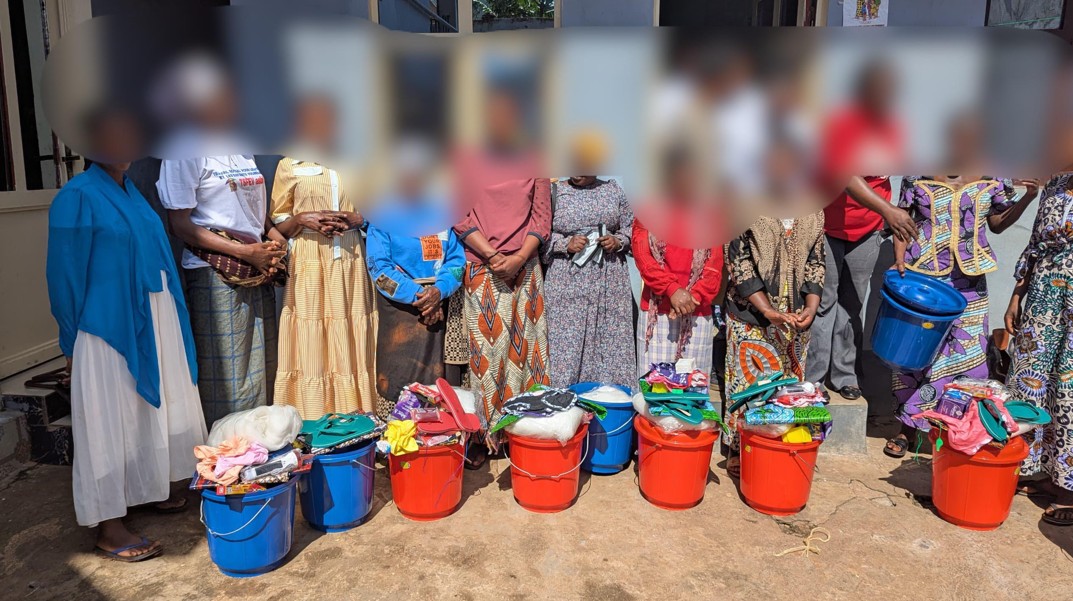 Distribution d'aide aux bénéficiaires, Bukavu